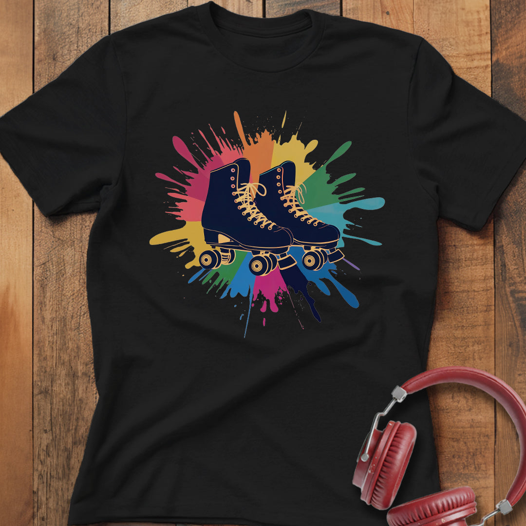 Roller Skate Art T-Shirt