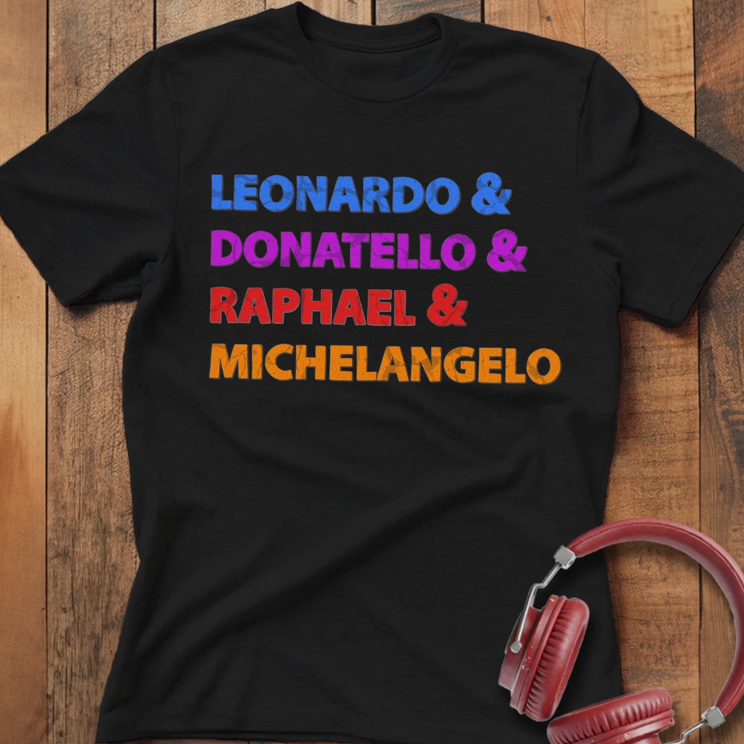 Leo & Don & Raph & Mike T-Shirt