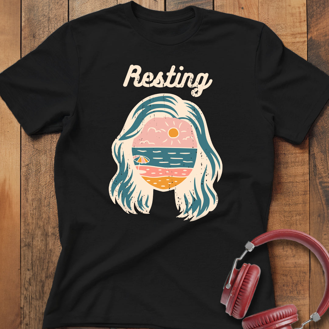 Resting Beach Face T-Shirt
