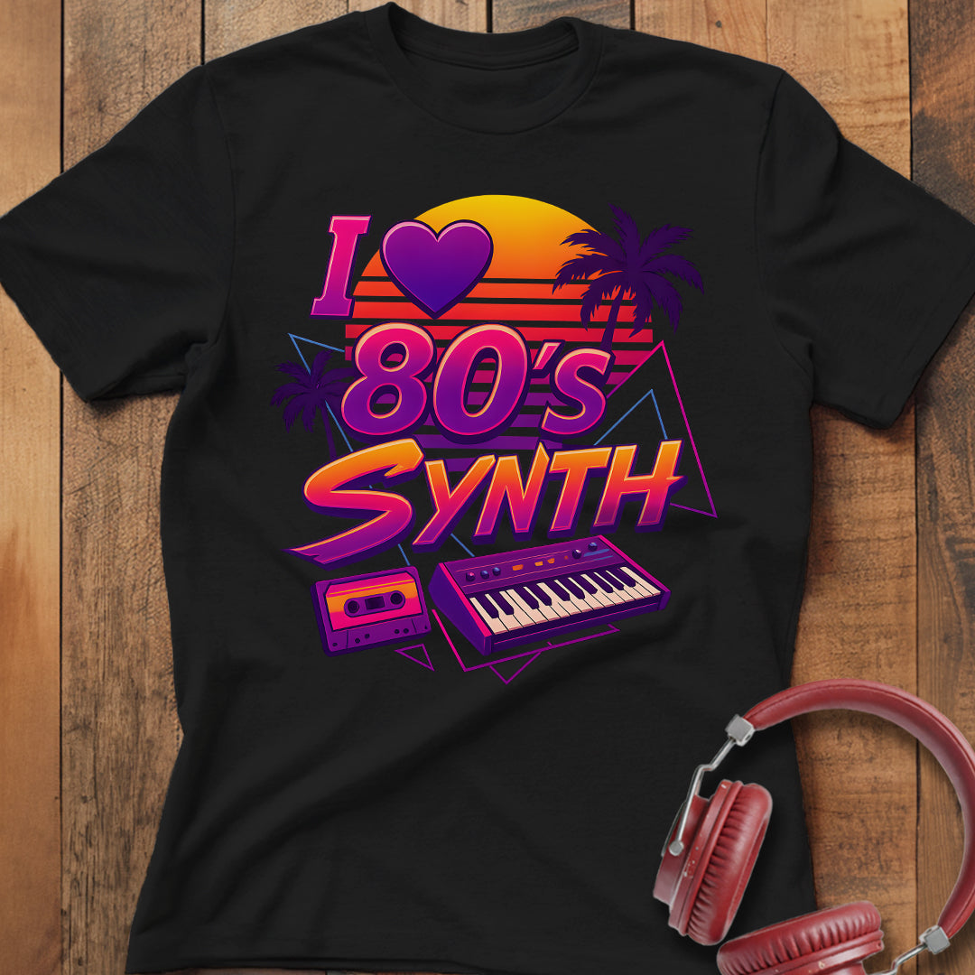 I π 80's Synth T-Shirt