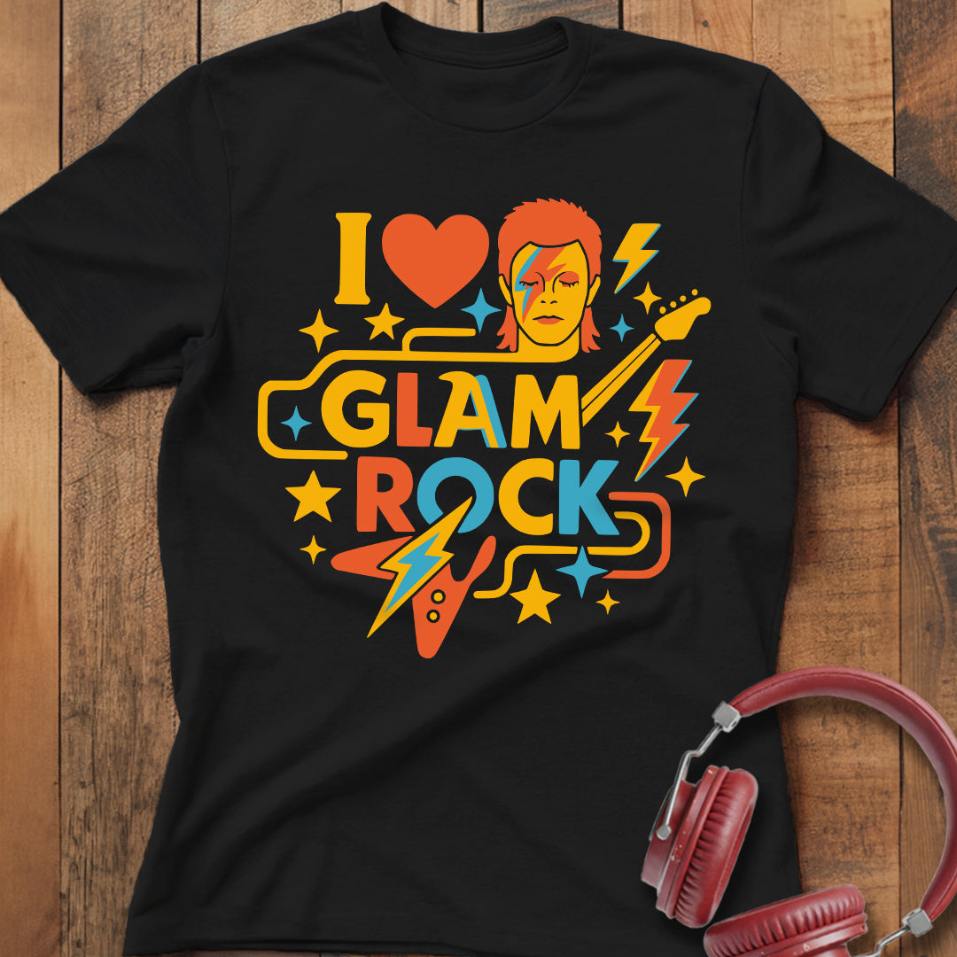 I 🧡 Glam Rock T-Shirt
