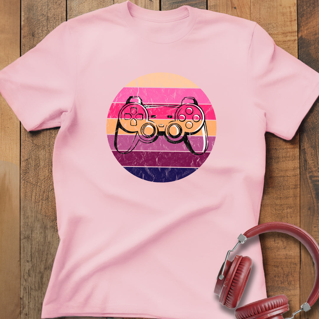 Vintage Sunset Gamer T-Shirt