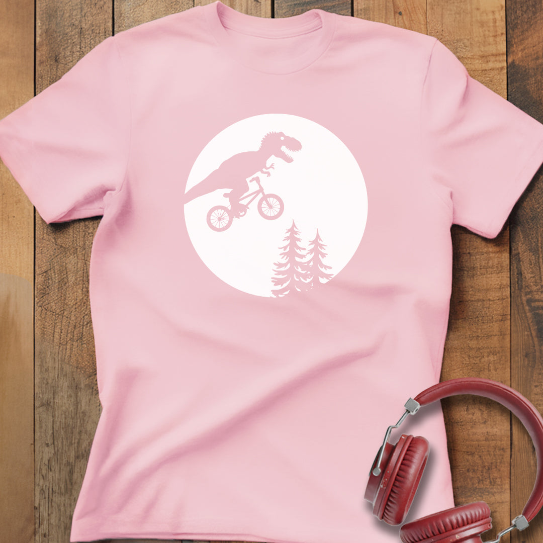Biking T-Rex T-Shirt