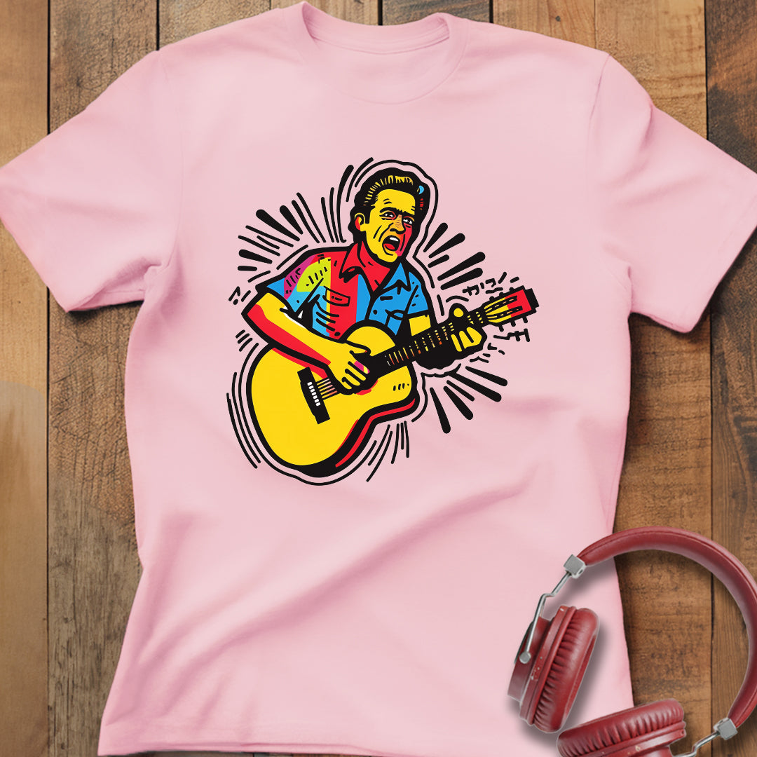 Man In Black T-Shirt