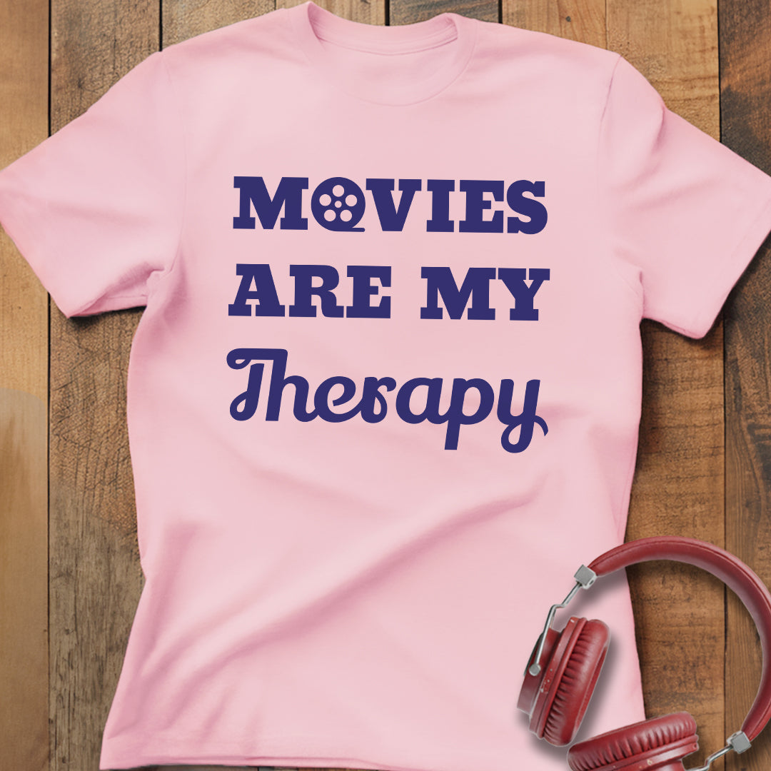 Movies Are My Therapy T-Shirt
