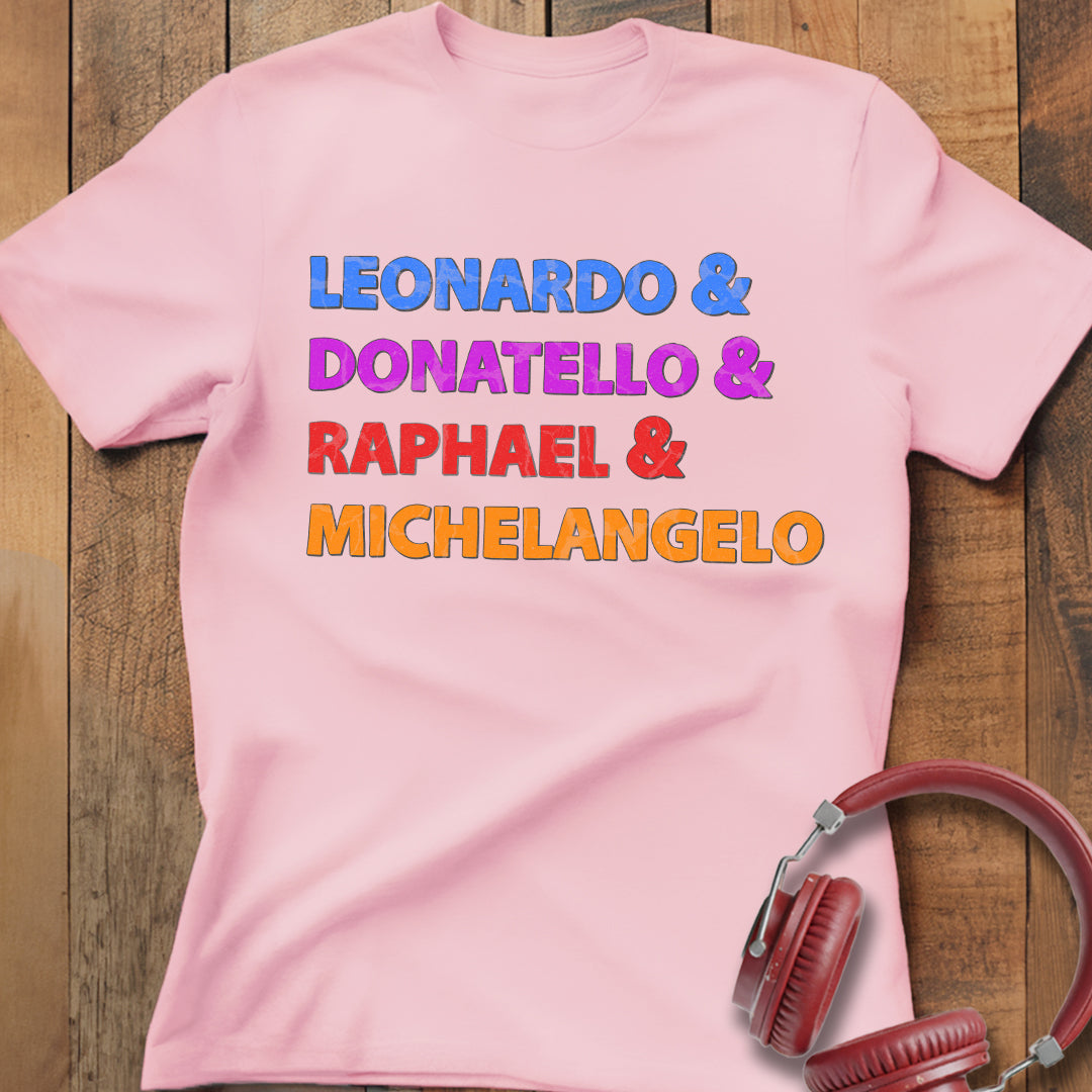 Leo & Don & Raph & Mike T-Shirt