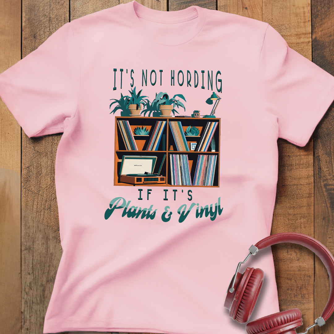 Plants and Vinyl T-Shirt