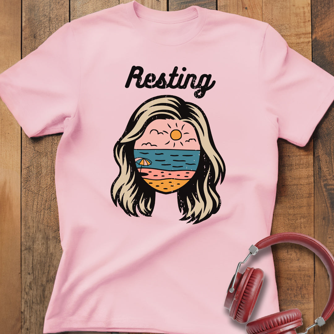 Resting Beach Face T-Shirt