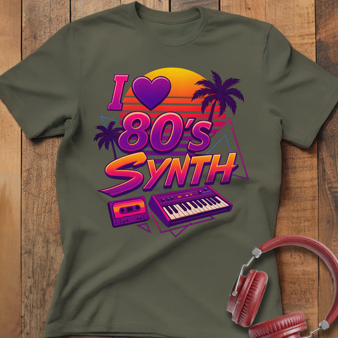 I π 80's Synth T-Shirt