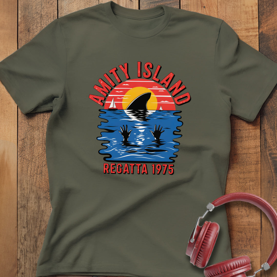Amity Island Regatta 1975 T-Shirt