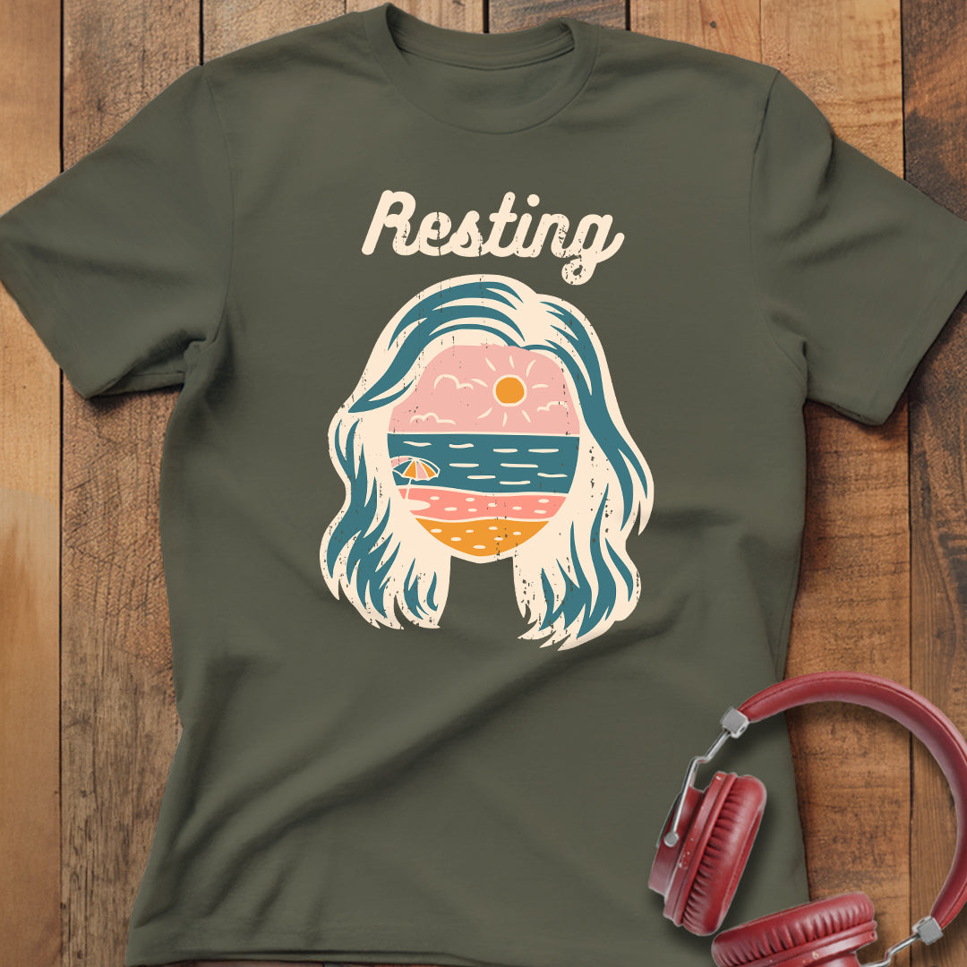 Resting Beach Face T-Shirt