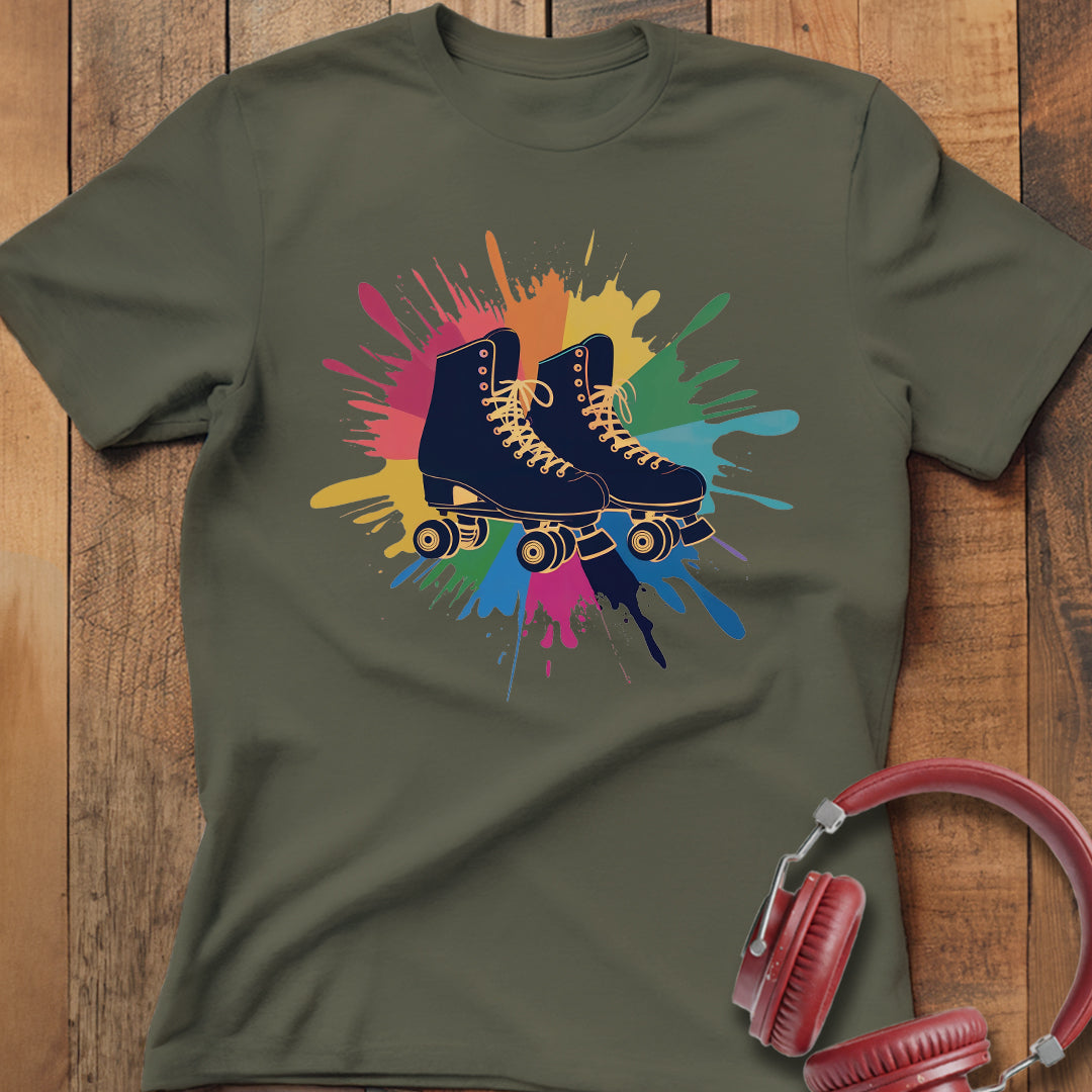 Roller Skate Art T-Shirt