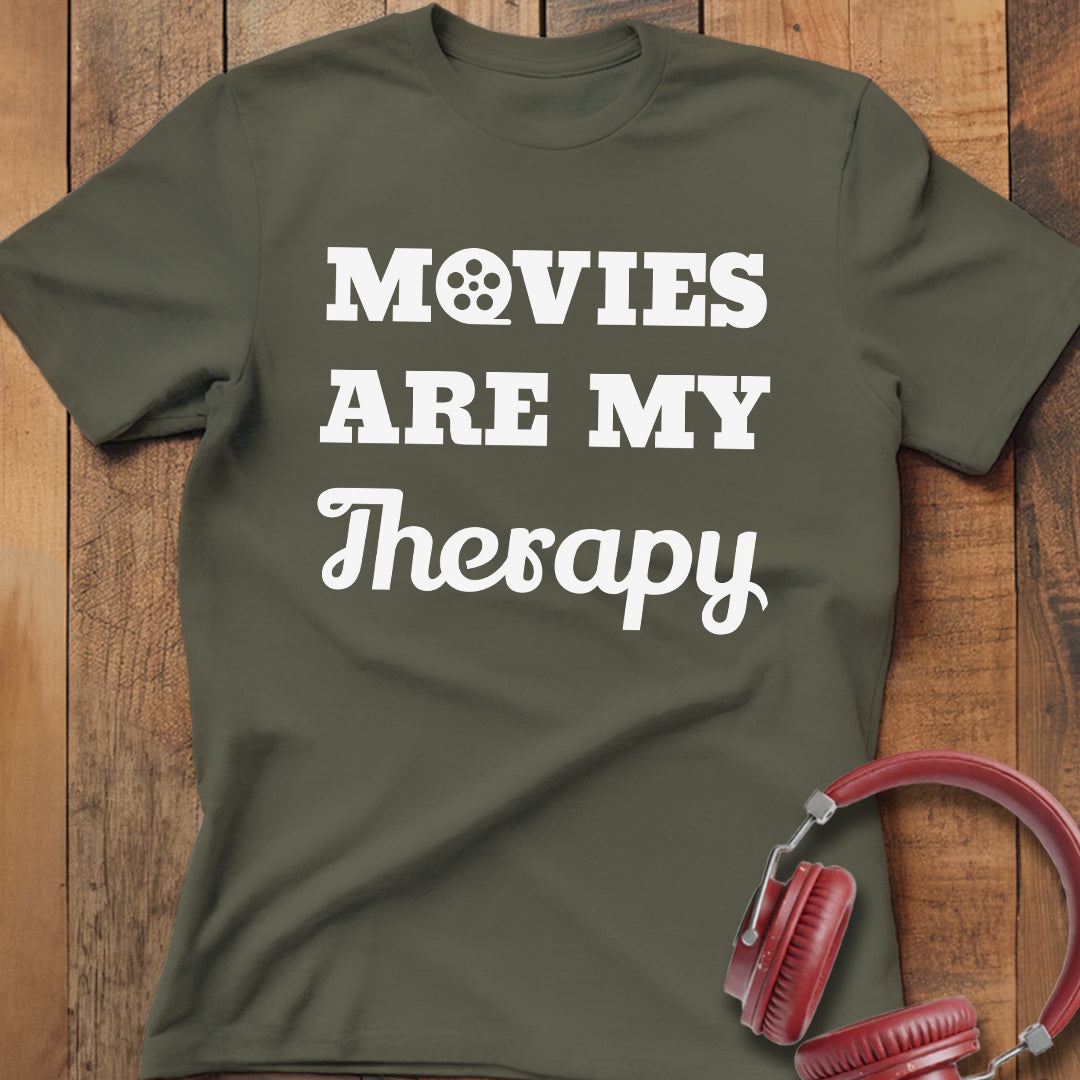 Movies Are My Therapy T-Shirt