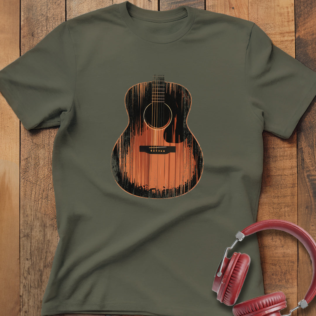 Rustic Guitar T-Shirt
