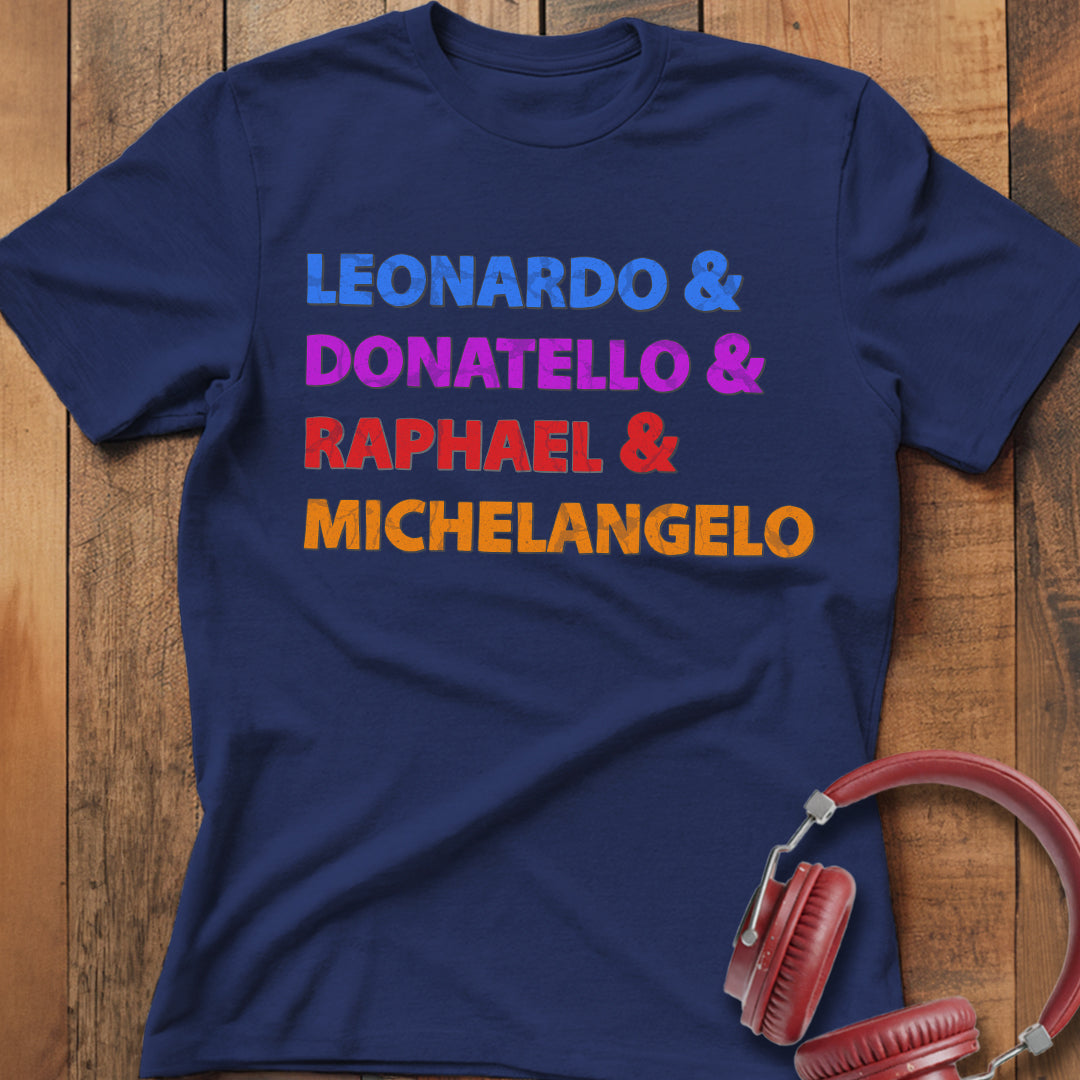 Leo & Don & Raph & Mike T-Shirt