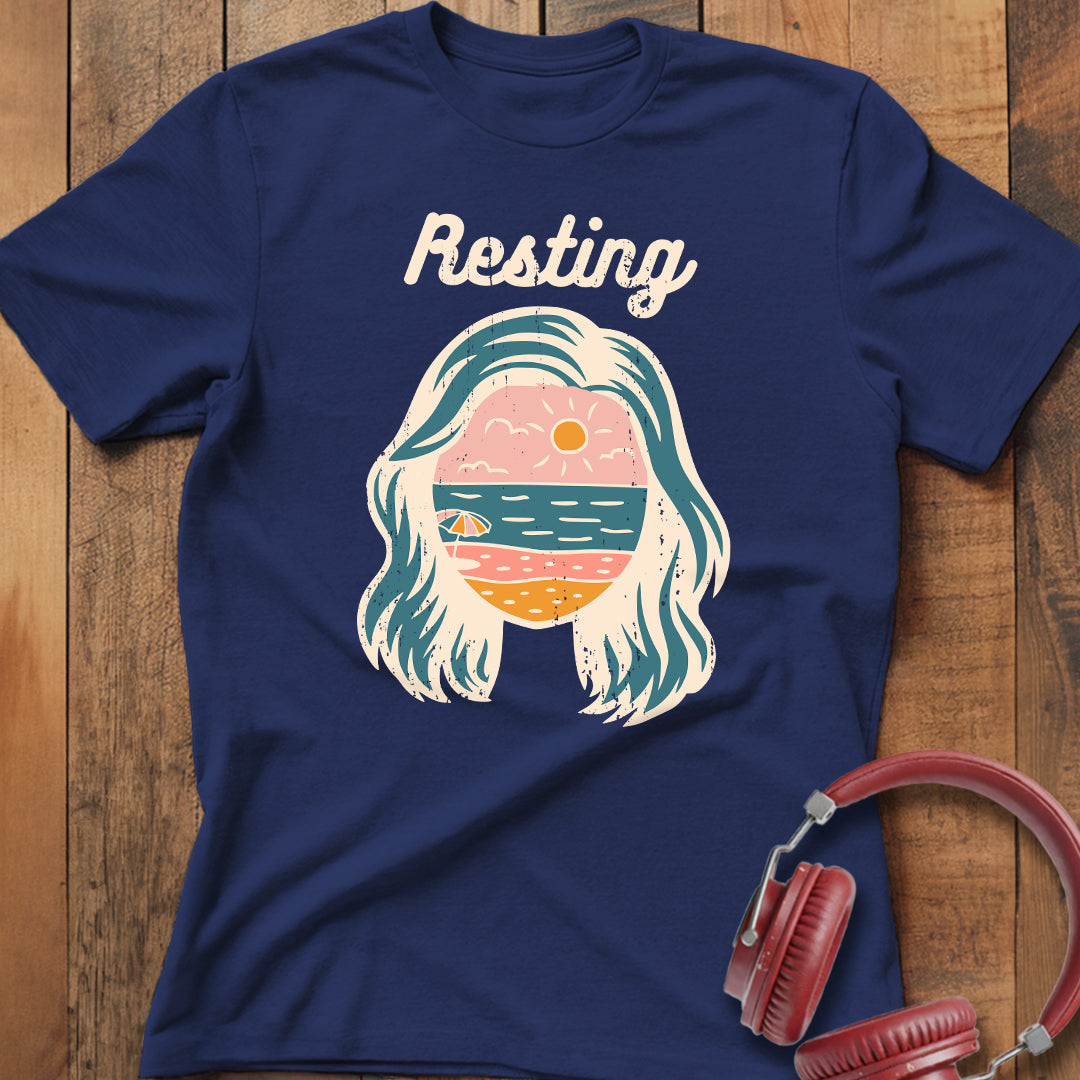 Resting Beach Face T-Shirt