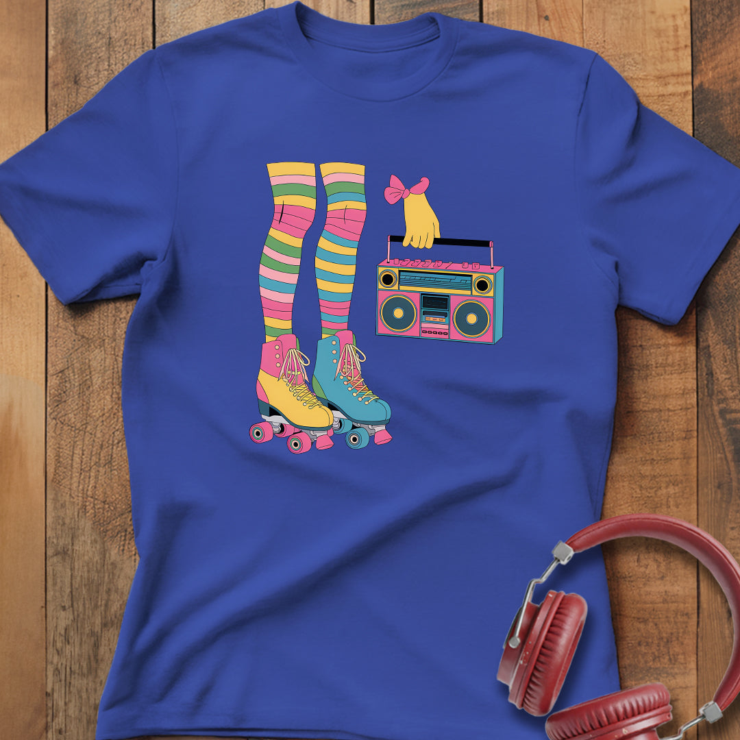 Rollerskate Boombox T-Shirt