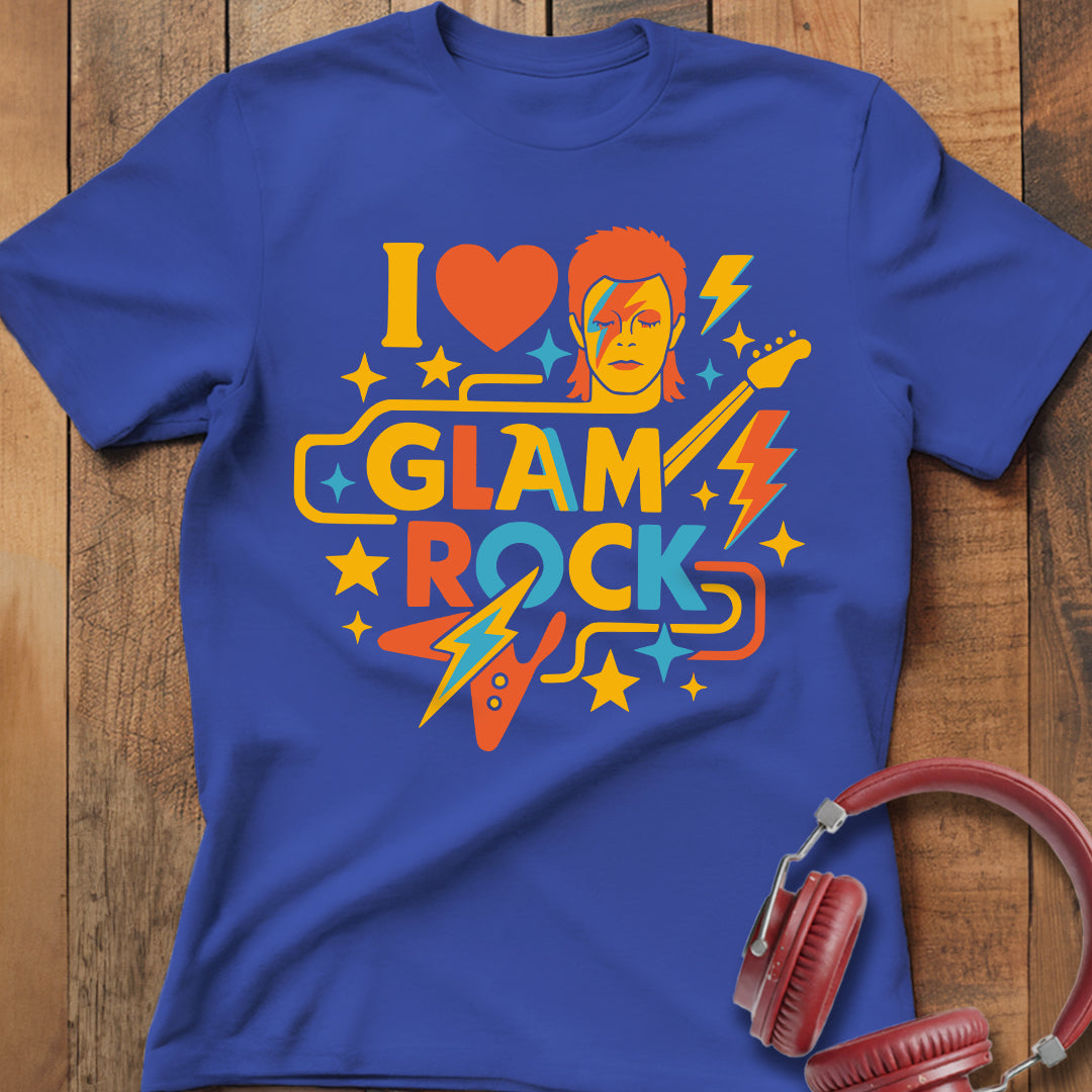 I 🧡 Glam Rock T-Shirt