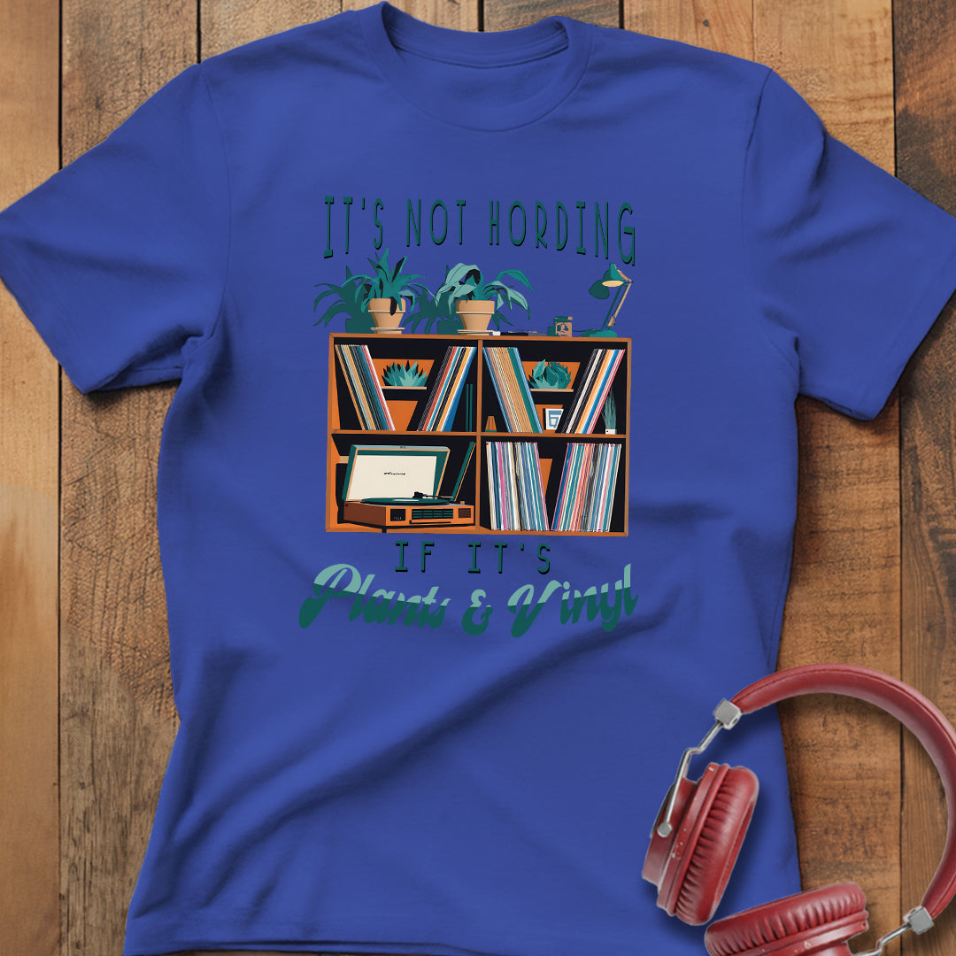 Plants and Vinyl T-Shirt