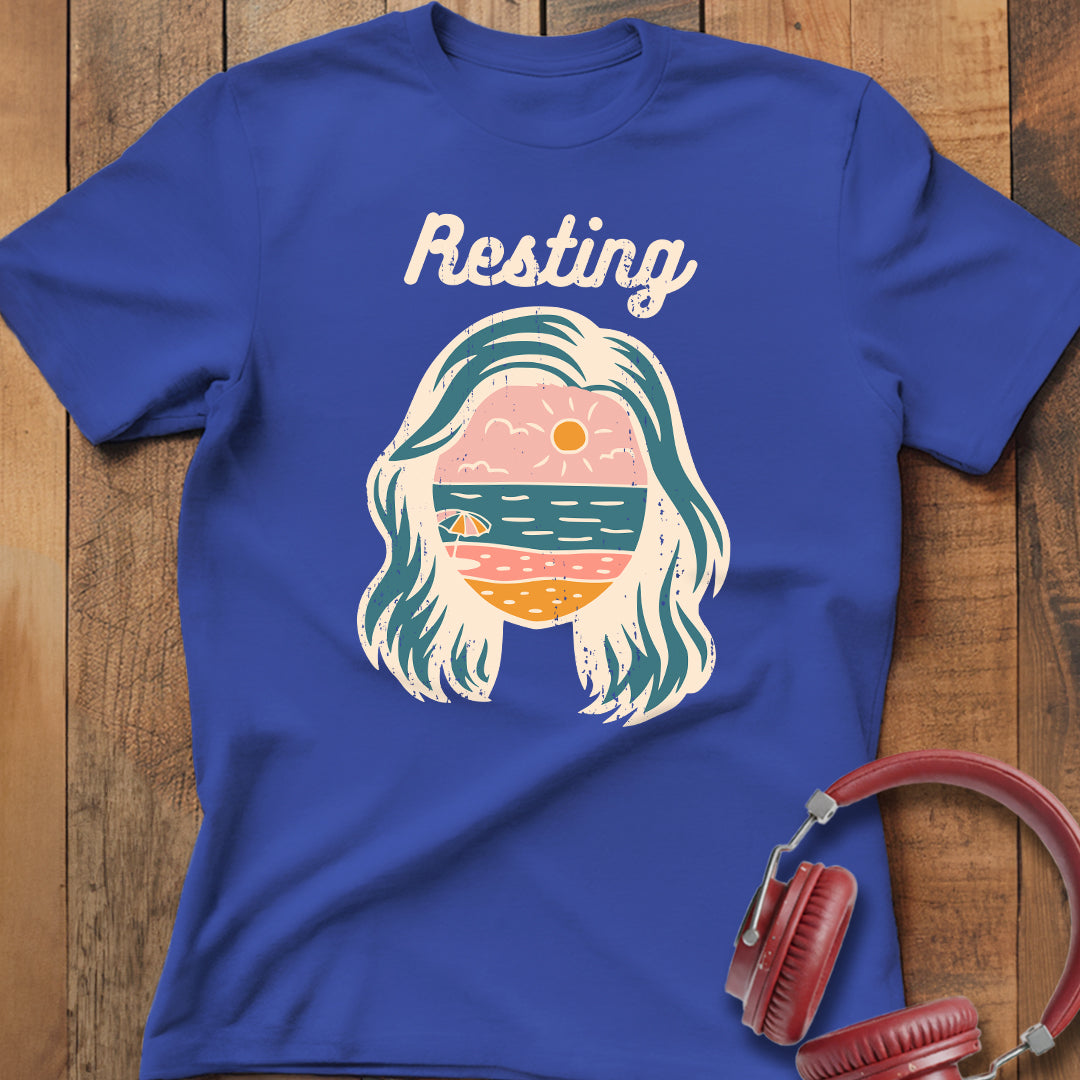 Resting Beach Face T-Shirt