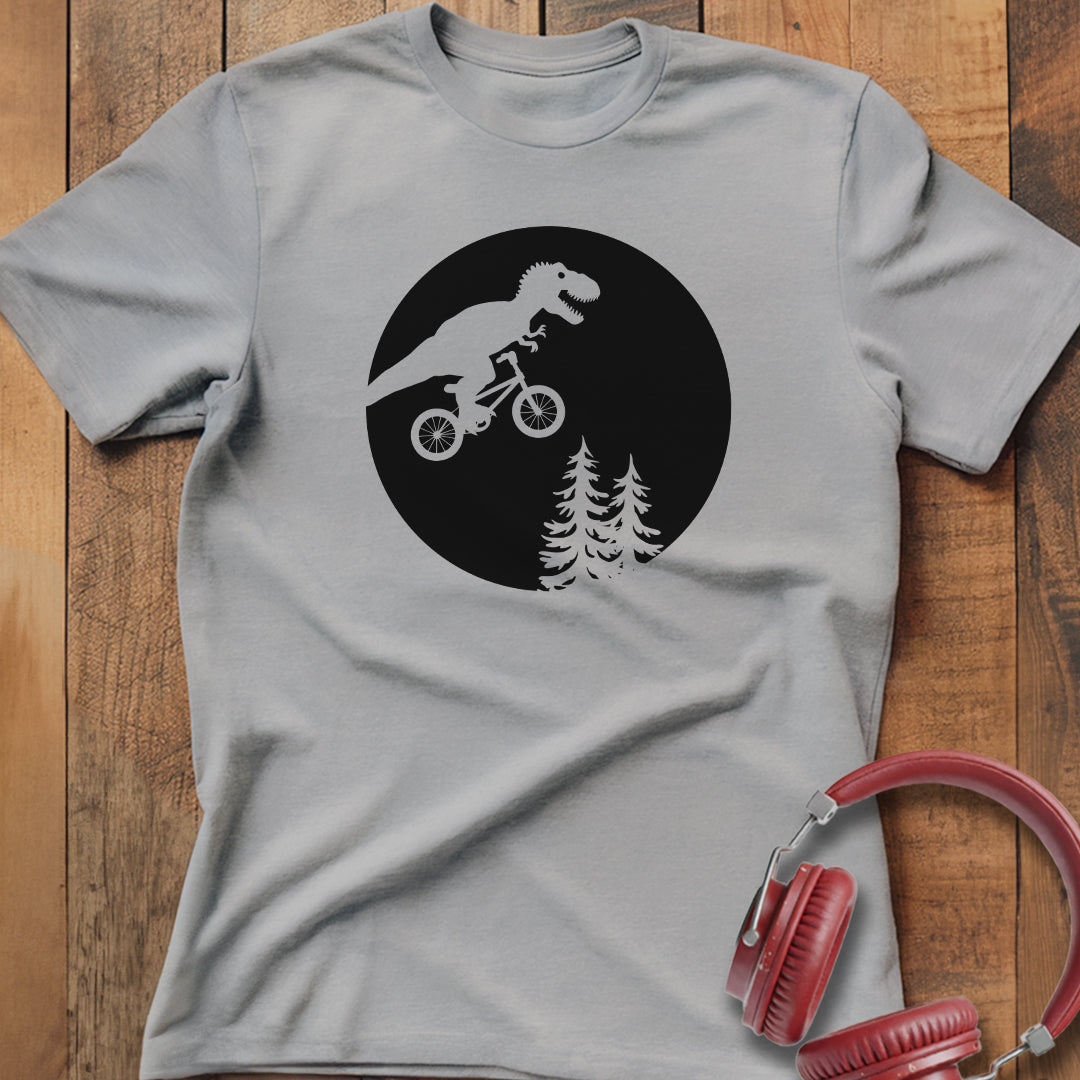 Biking T-Rex T-Shirt