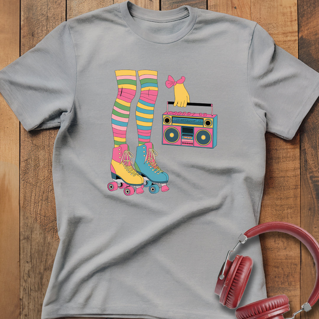 Rollerskate Boombox T-Shirt