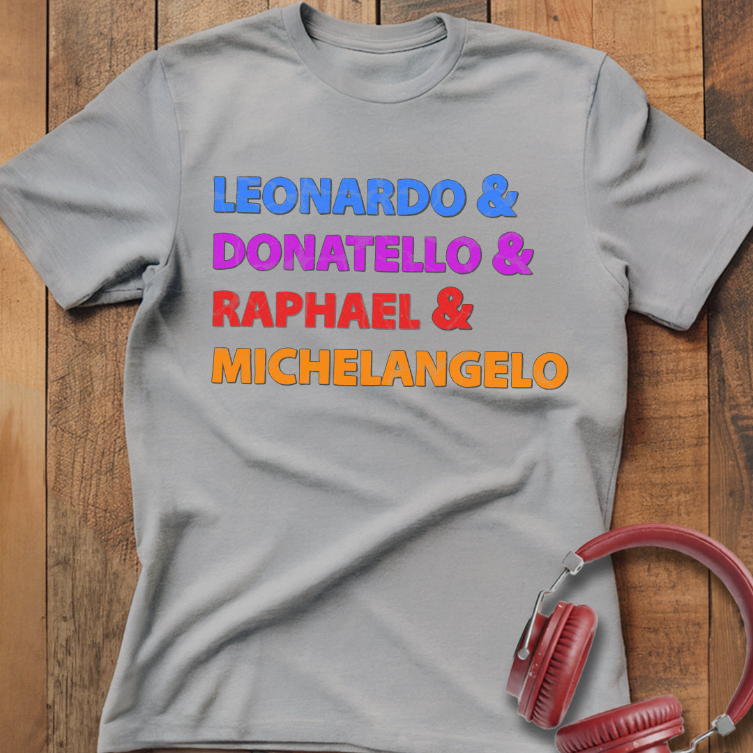 Leo & Don & Raph & Mike T-Shirt