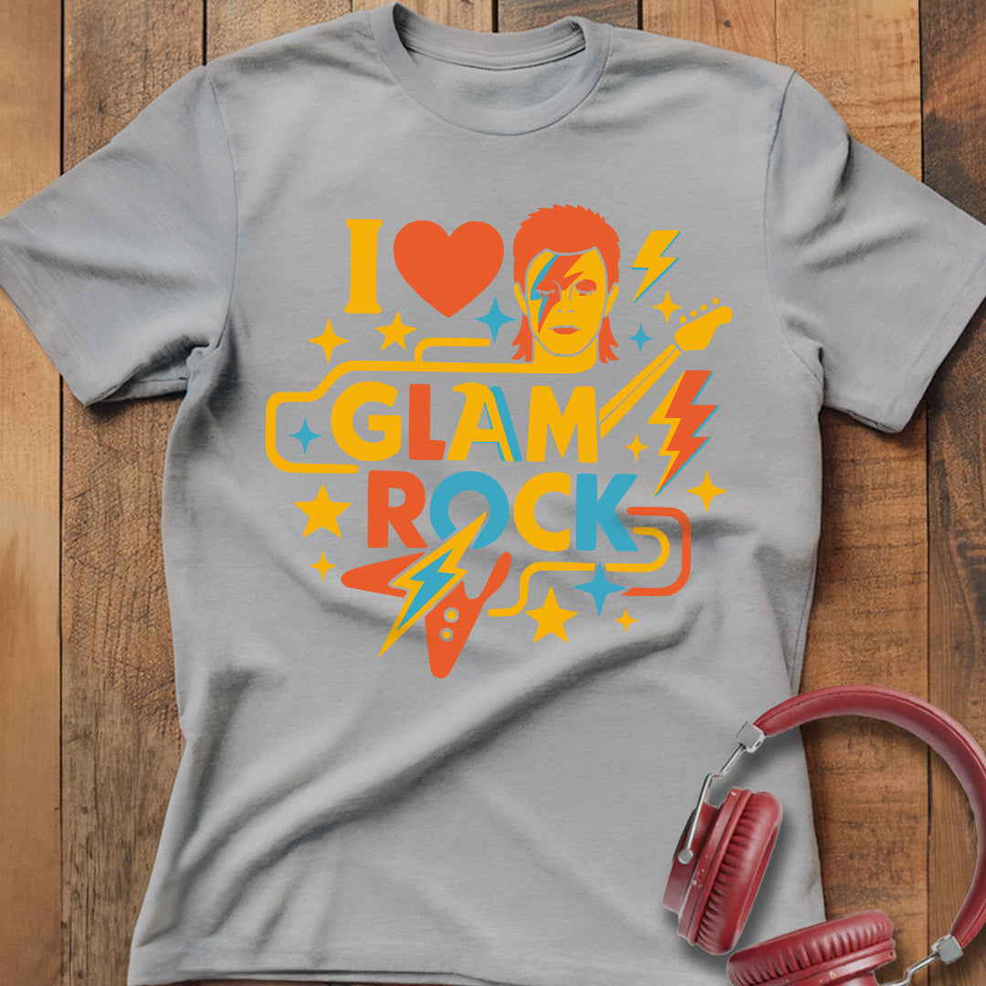 I 🧡 Glam Rock T-Shirt