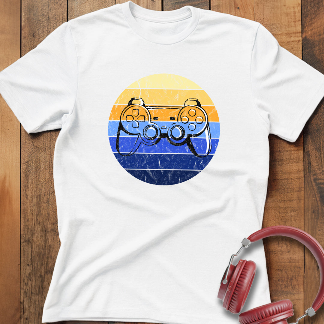 Vintage Sunset Gamer T-Shirt