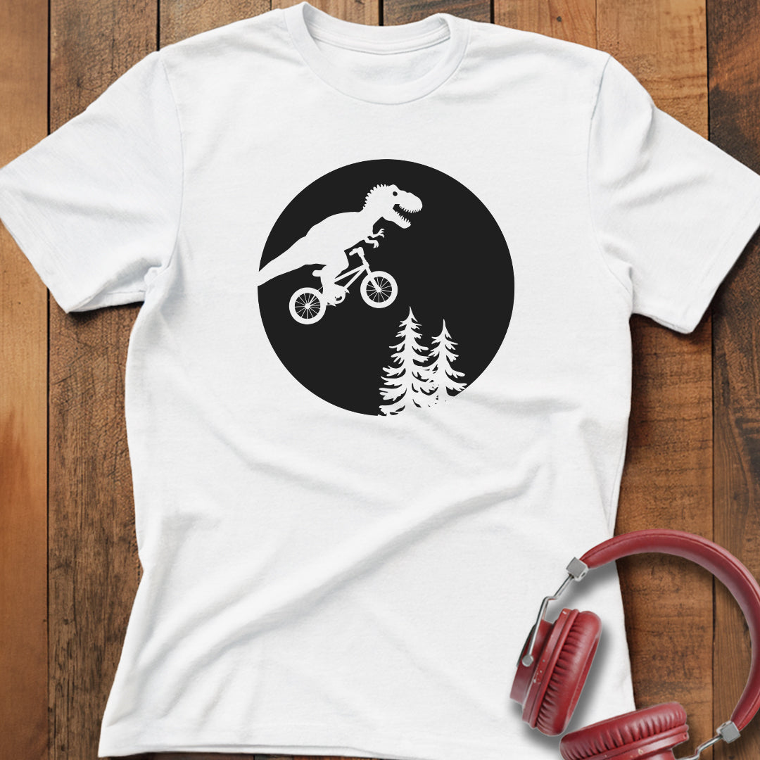 Biking T-Rex T-Shirt