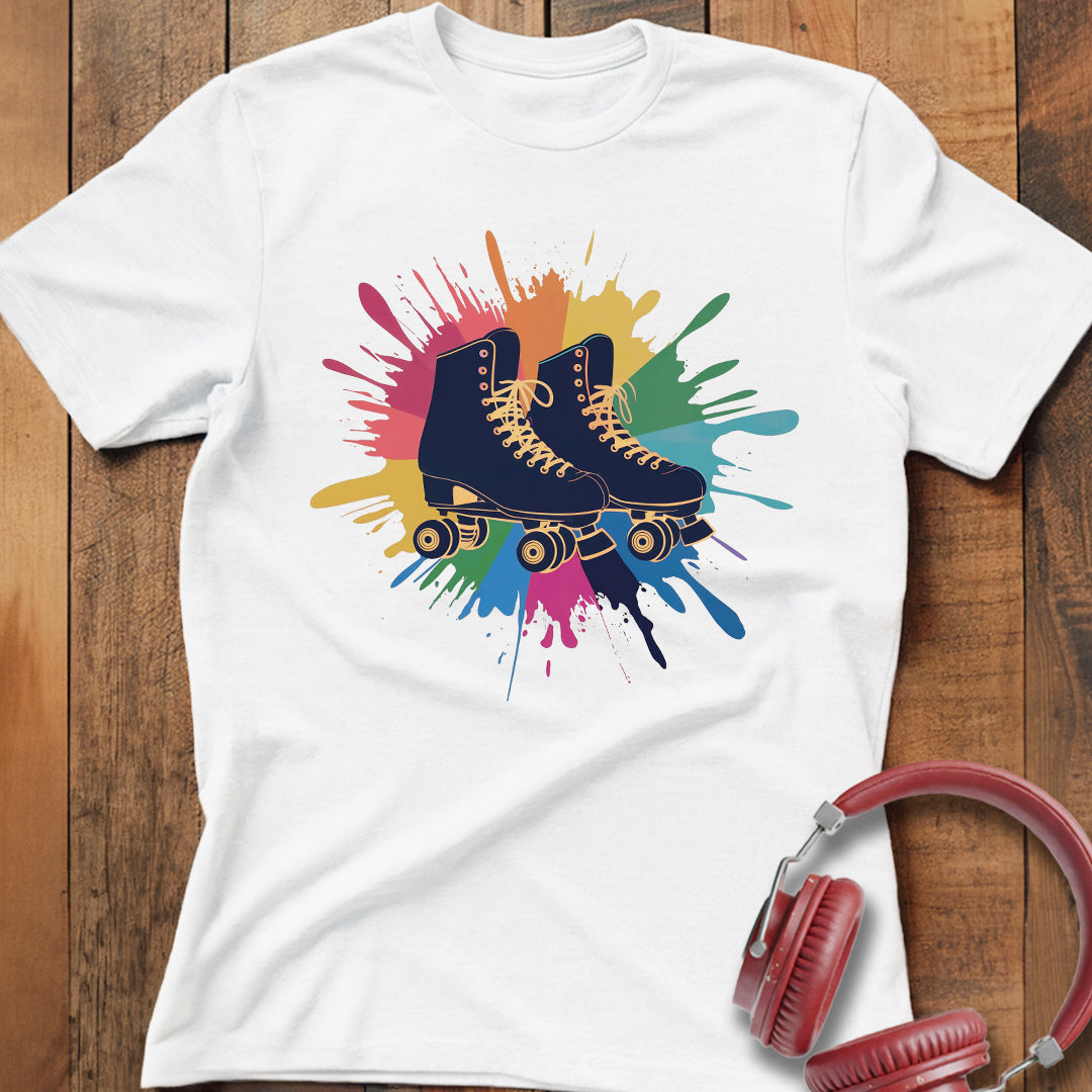 Roller Skate Art T-Shirt