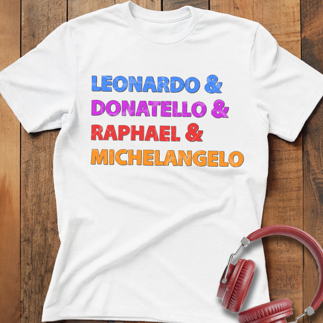 Leo & Don & Raph & Mike T-Shirt