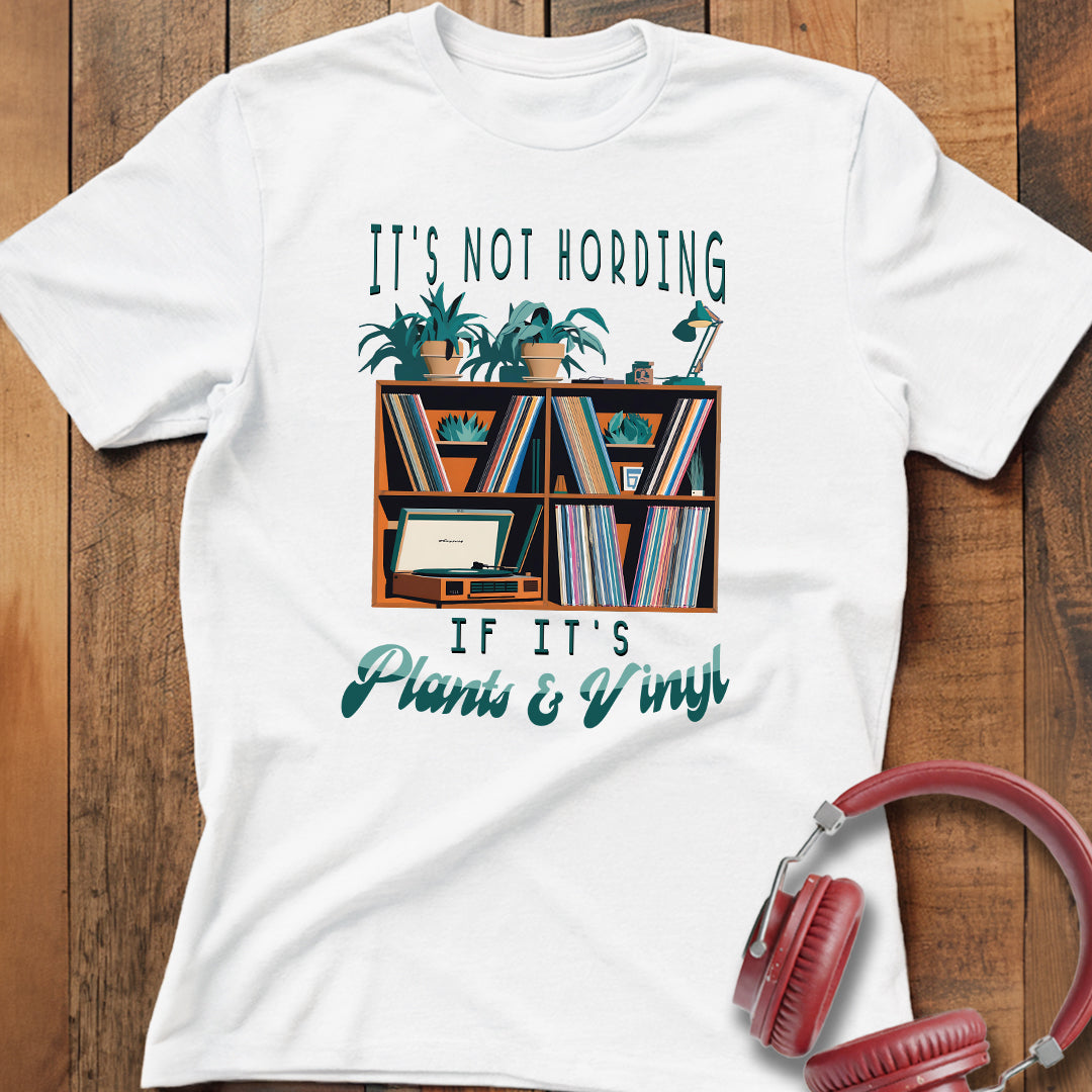 Plants and Vinyl T-Shirt