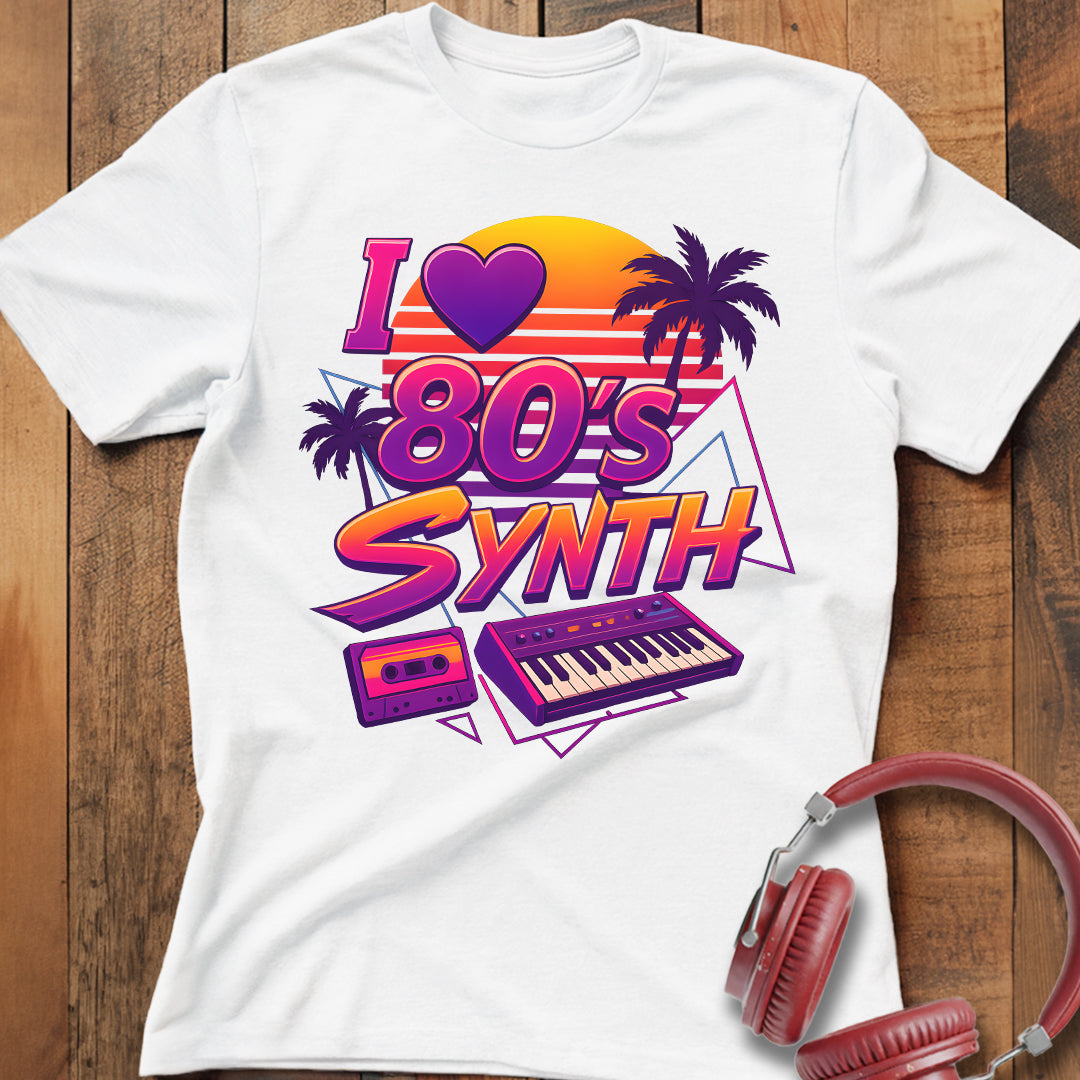 I π 80's Synth T-Shirt