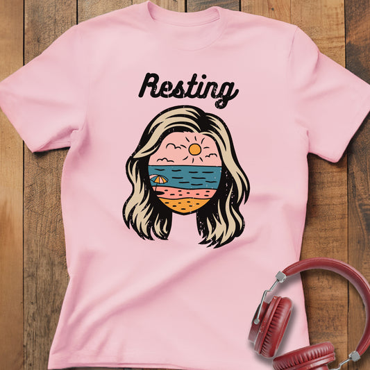 Resting Beach Face T-Shirt