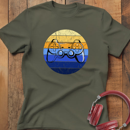 Vintage Sunset Gamer T-Shirt