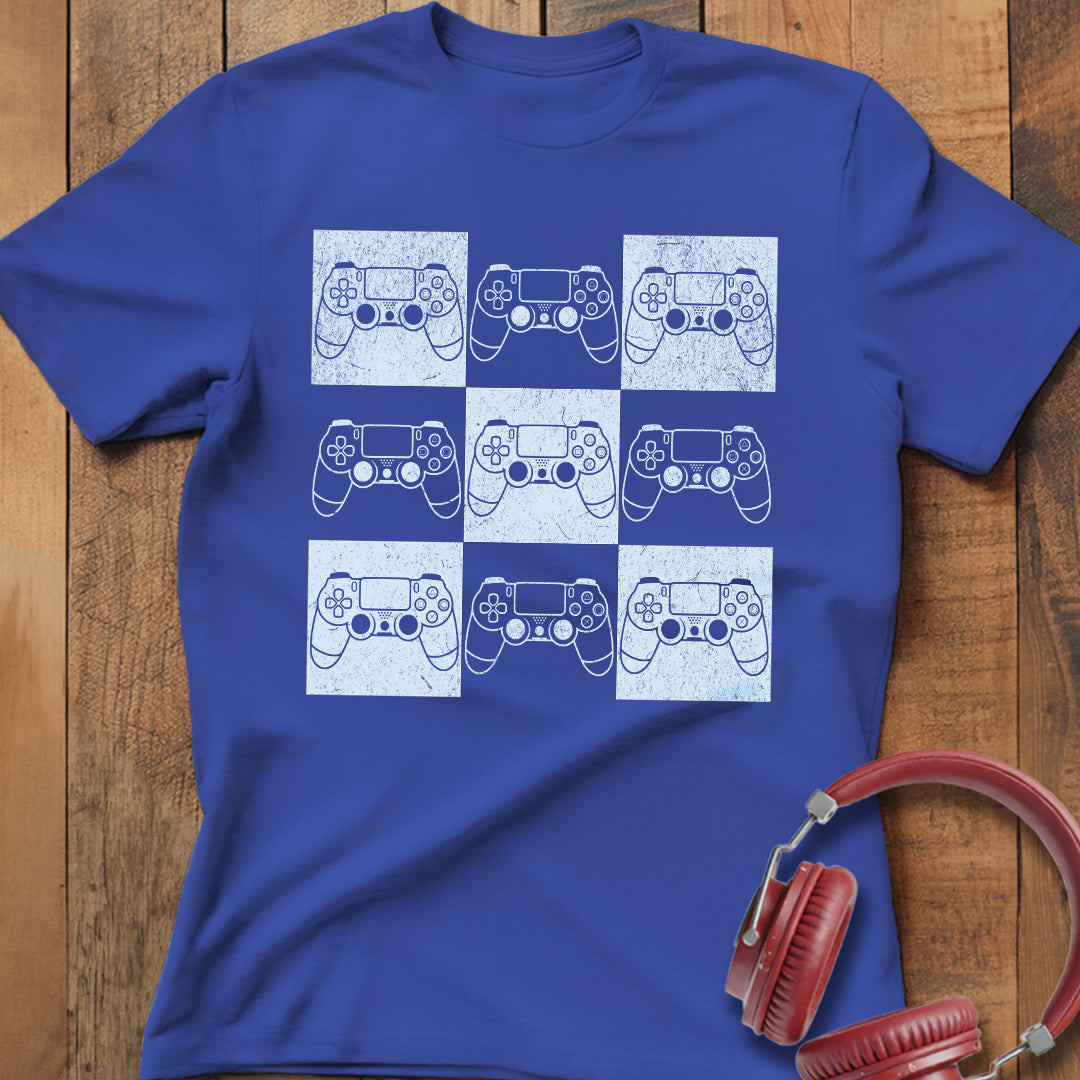 Gamer Controller Grid T-Shirt