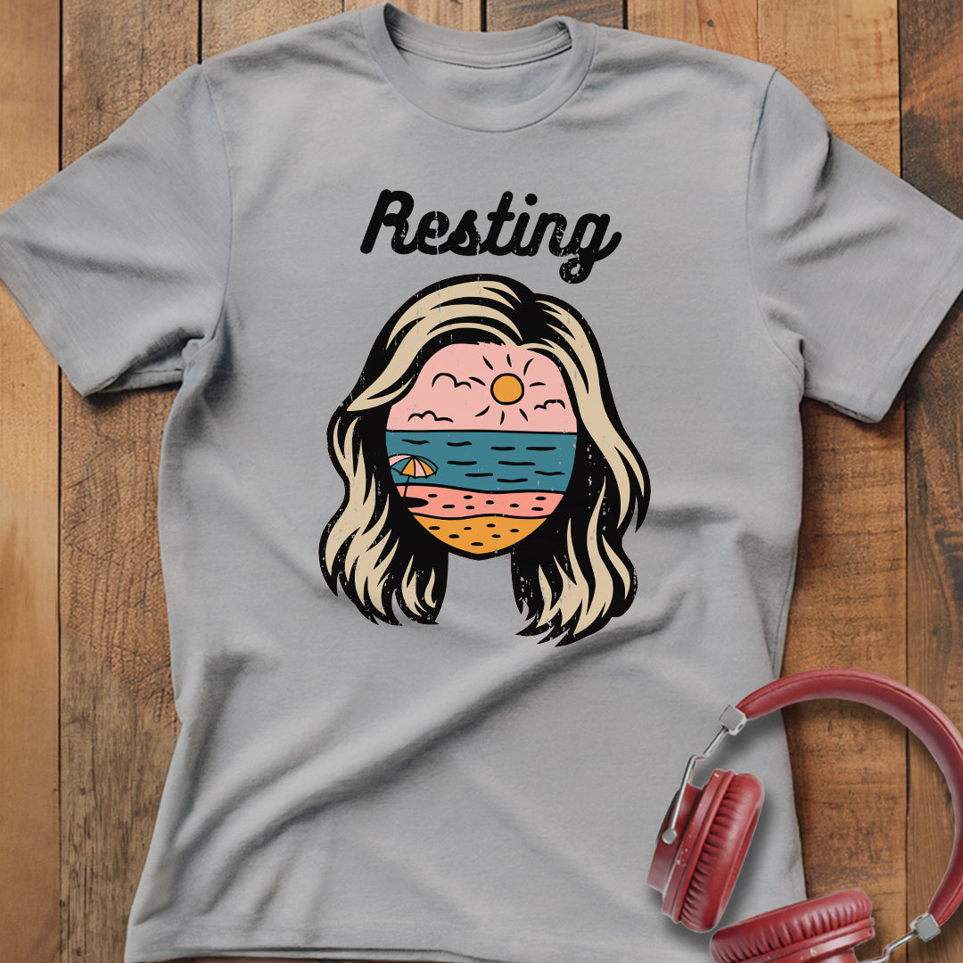 Resting Beach Face T-Shirt