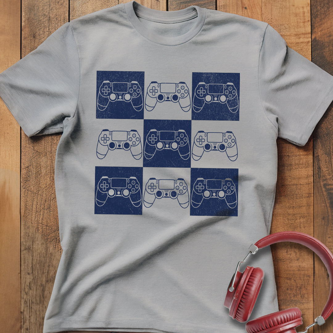 Gamer Controller Grid T-Shirt