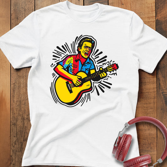 Man In Black T-Shirt
